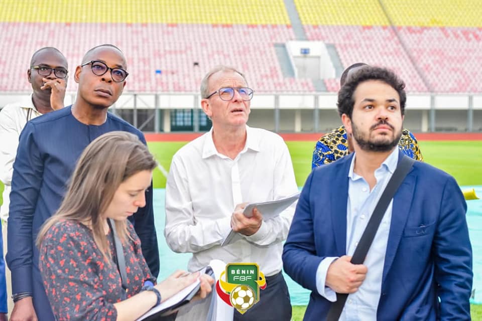 Des experts de la CAF ont inspecté ce 03 avril les stades du Bénin. Le pays est candidat à la co-organisation de la CAN 2025 avec le Nigeria après le retrait de la compétition à la Guinée.