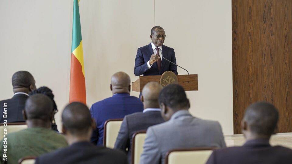 Le président Patrice Talon était face à la presse nationale ce jeudi 8 février 2024.