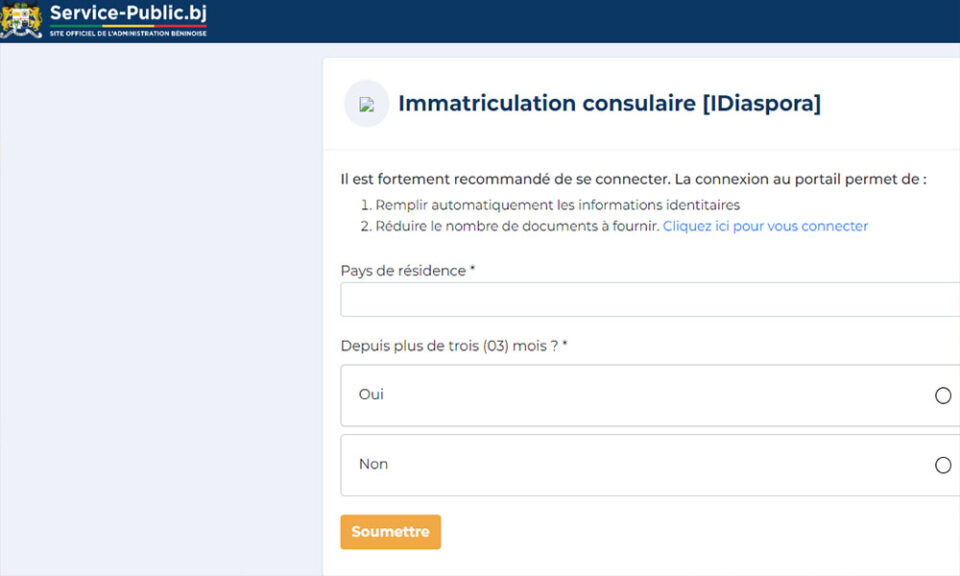 Le Bénin identifie ses citoyens vivant à l’étranger. Le recensement va permettre aux Béninois de la diaspora de jouir “d'une meilleure assistance et protection consulaire”. Voici comment se faire enregistrer.