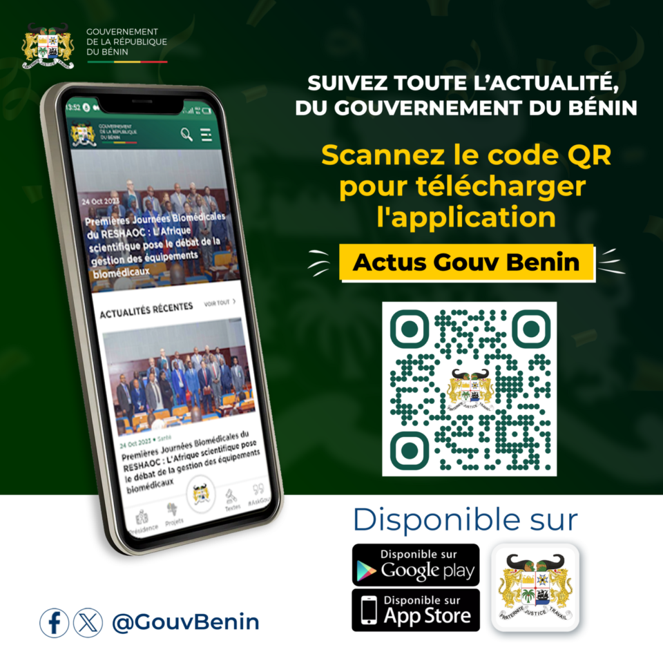 La Direction de la communication de la présidence de la République a lancé l’application mobile « Actus Gouv Bénin ». Elle rend plus accessible aux internautes toute l’actualité du gouvernement.
