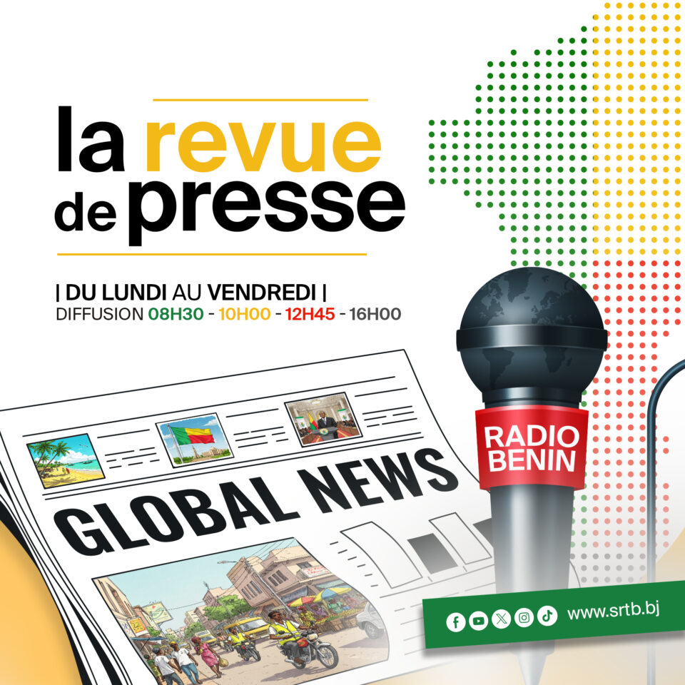 A la une des journaux parus ce 14 avril 2025, un nouvel accord entre le Fonds Monétaire International et le Bénin. C'est à l'issue des entretiens tenus à Cotonou du 1er au 11 avril dernier par une équipe du Fonds, dirigée par Frédéric Lambert, rapporte le Matinal. 