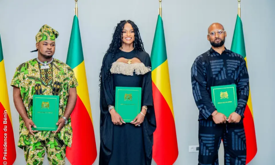 Bénin : trois Afrodescendants dont la chanteuse Ciara reconnus Béninois